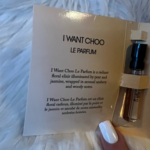 Jimmy Choo designer I Want Choo Fragrance Perfume sample vial new - Picture 6 of 6